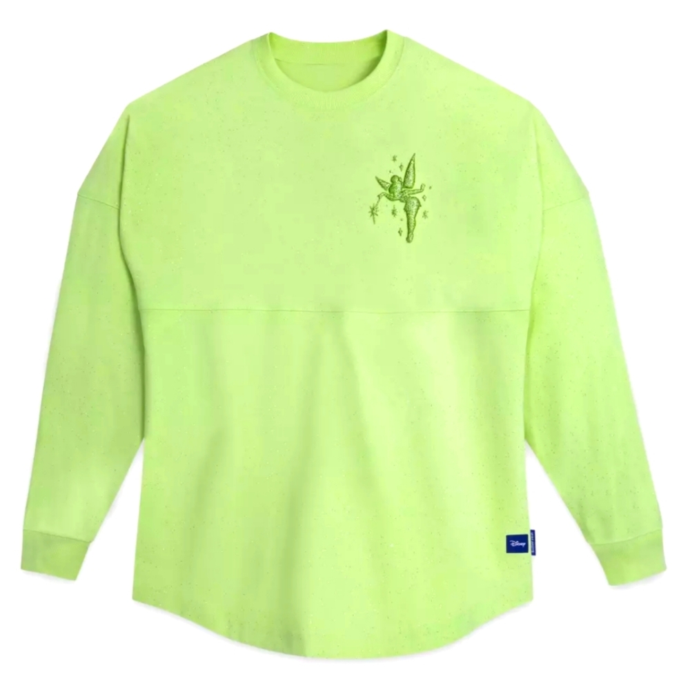 Disneyland Tinkerbell Green Spirit Jersey New